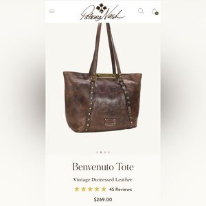 Large Patricia Nash Benvenuto Tote
